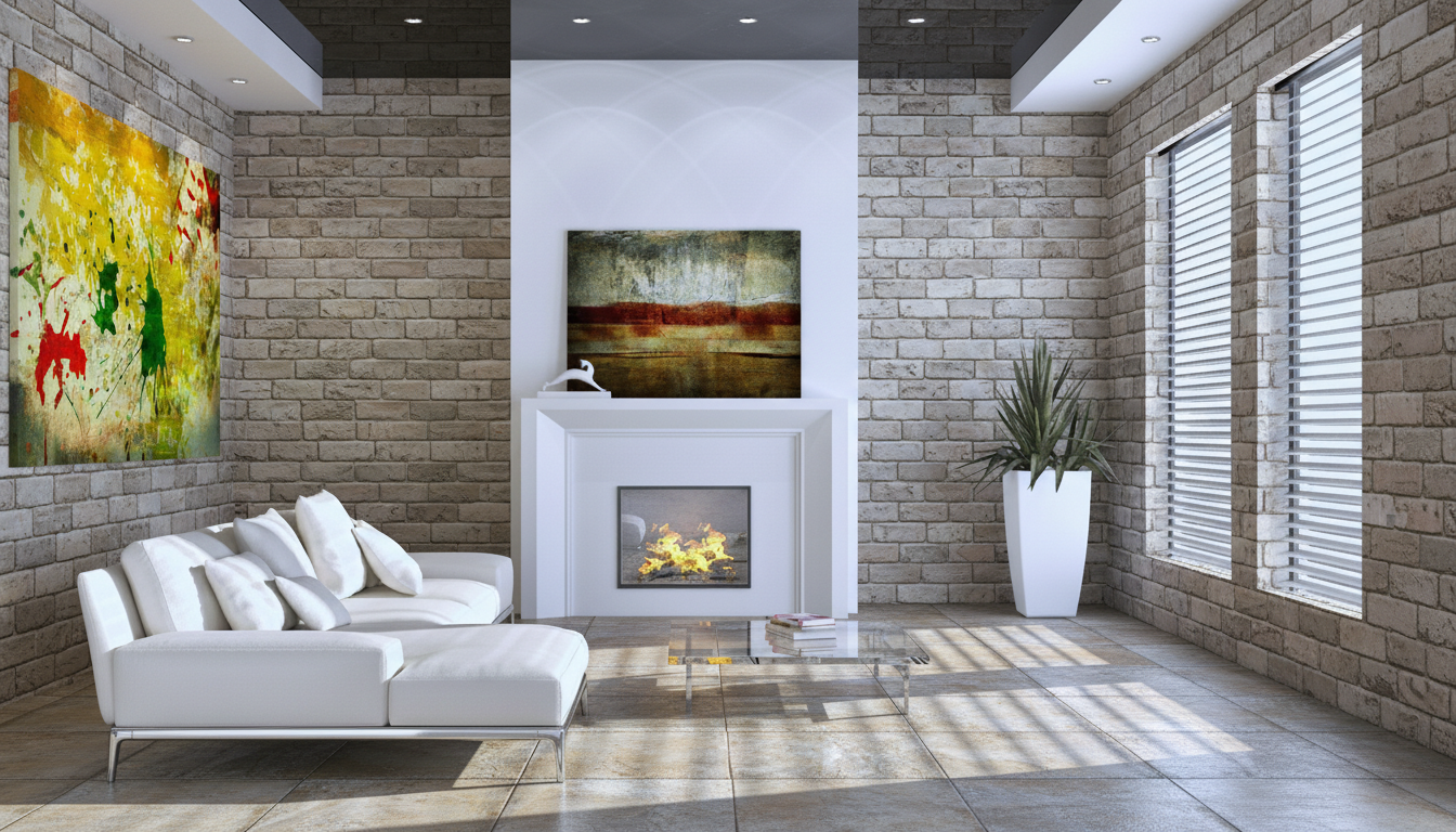 Luxurious kitchen interior restyled with AI